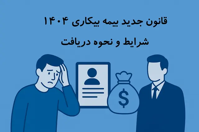 🧮 قانون جدید بیمه بیکاری ۱۴۰۴ | شرایط و نحوه دریافت